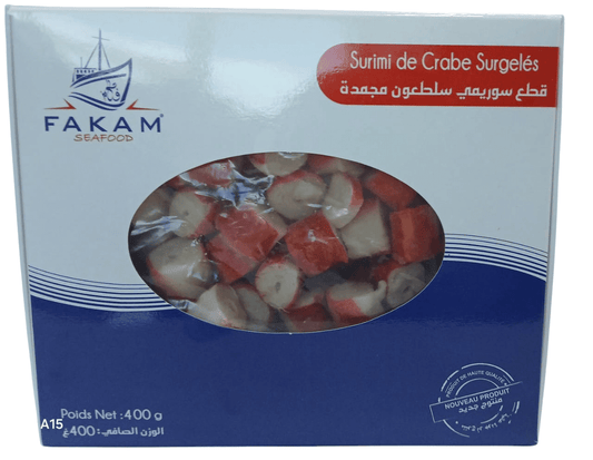 Surimi de crabes (bâtonnets)